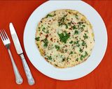 A picture of step 7 of Cheese Potato Omelette🤤🧀🇫🇷.