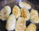 A picture of step 3 of White rice with chicken koofta.