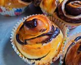 Foto langkah ke 6 dari resep Chocholate cheese roll.