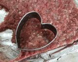 Foto del paso 3 de la receta: Hamburguesitas en forma de corazón ♥