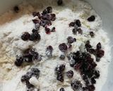 Foto del paso 2 de la receta: Scones XXL con cranberries 💕