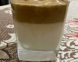 A picture of step 2 of Dalgona Coffee : A Beautiful drink.