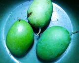 Foto langkah ke 1 dari resep Pepes Ikan Belanak Sambal Pencit (Mangga Muda).