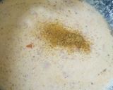 A picture of step 4 of White sauce pasta.
