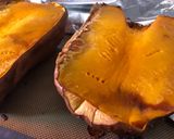 A picture of step 1 of Pumpkin Peel Chips.