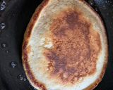 Foto del paso 6 de la receta: Hotcakes integrales con yogur y manzana con canela