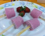 A picture of step 7 of Strawberry ice cream.