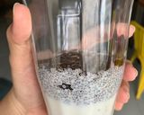 Hình bước làm 1 của món Pudding Bơ Sữa Dừa Hạt Chia