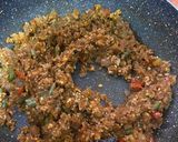 A picture of step 3 of Spring roll with veggies.