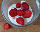 A picture of step 2 of Strawberry Chocolate concave.