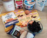 Szederhabos leveles kocka recept fázis 1 fotója