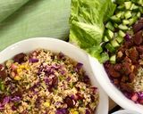 A picture of step 5 of Rice Salad.