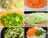 મિક્સ વેજ પરાઠા(Mix Veg Parotha Recipe in Gujarati) રેસીપી સ્ટેપ2ફોટો