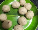 A picture of step 7 of Ground Rice flour Ladoo.