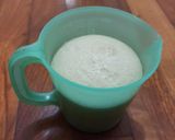 Foto langkah ke 1 dari resep Japanese Milky soft bread (roti sobek ala Jepang) tanpa mixer.
