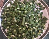 भिंडी भुजिया (Bhindi Bhujiya recipe in Hindi) रेसिपी चरण 1 फोटो