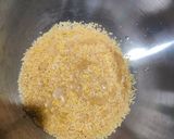 A picture of step 1 of Corn daliya upma.