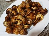 Caracoles fritos al ron