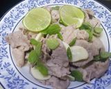 รูปขั้นตอนการทำที่ 2 ของ หมูมะนาว