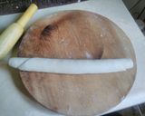 A picture of step 5 of Nimki/Namkeen.