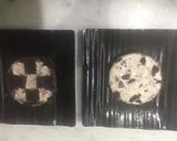 A picture of step 5 of Oreo Brownie Ice cream Sandwich.