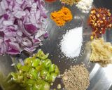 कच्चे बथुए के पराठे (Kachhe bathue ke parathe recipe in Hindi) रेसिपी चरण 2 फोटो