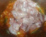 Foto del paso 3 de la receta: Pollo con salsa de curry y leche de coco