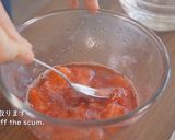 A picture of step 12 of Cheesecake with Strawberry Sauce.