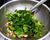 A picture of step 7 of Tri colour chutney (Carrot,Coconut,Green leaves).