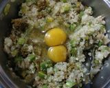 Foto del paso 3 de la receta: Tortilla de quinoa, zapallitos y brócoli
