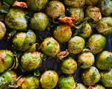 A picture of step 4 of Roasted Brussels sprouts.
