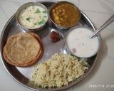 करवा चौथ सात्विक थाली रेसिपी चरण 3 फोटो
