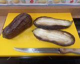 Foto del paso 1 de la receta: Berenjenas rellenas al horno