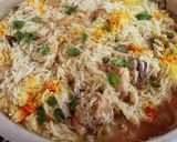 A picture of step 6 of Chicken Pualo Biryani 😋😍.