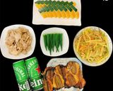 Hình bước làm 5 của món Tiến vua ngũ sắc - món chay - #Tapdevang23