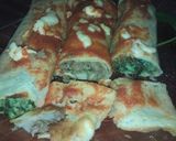 Foto del paso 7 de la receta: Canelones de acelga y carne, con salsa de 🍅