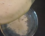 A picture of step 3 of Anjeer dryfruit lassi.