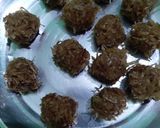 A picture of step 2 of Coconut Balls.