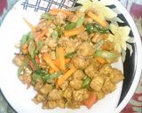 Foto langkah ke 5 dari resep Tumis Tempe Buncis Saus Tiram.