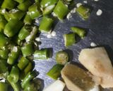 A picture of step 2 of Green Chilli Sauce.