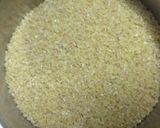 A picture of step 1 of Mix Dal-Veggie-Fada (Broken Wheat) Khichadi.