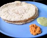 A picture of step 3 of Dosa batter/ varieties of dosa.