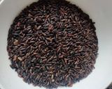 A picture of step 1 of Kuvuni rice payasam.