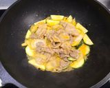 黃金泡菜櫛瓜豬的食譜步驟3照片