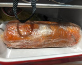 Foto del paso 5 de la receta: Solomillo de cerdo adobado con brócoli y guarnición de setas salteadas y aderezo Vidalim