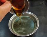 A picture of step 4 of Herbal Holy Basil Tea.