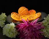 A picture of step 14 of Kesar Jalebi.