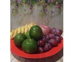 Foto langkah ke 1 dari resep Diet Juice Pineapple Grape Apple Orange.