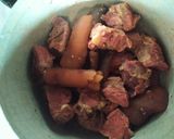 A picture of step 10 of Ogbono soup.