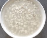 A picture of step 1 of Barley Drink.